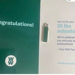 WW Milestone Keychain